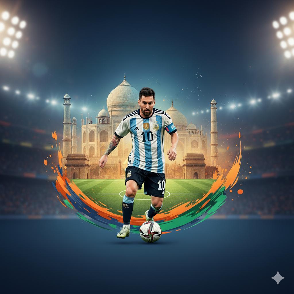 G.O.A.T India Tour 2025 | Lionel Messi